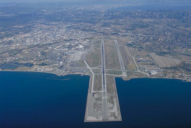 vue aérienne aéroport
