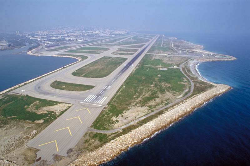 vue aérienne aéroport
