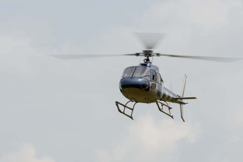 hélicoptère en vol