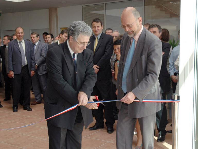 Directeur de la DGAC inaugurant l'ouverture du STAC à Toulouse le 5 juin 2008