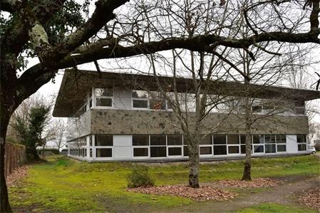 Site du SNIA à Mérignac : vue du bâtiment Pelus